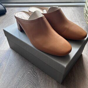 Everlane Italian Mules - Cognac - Size 8.5